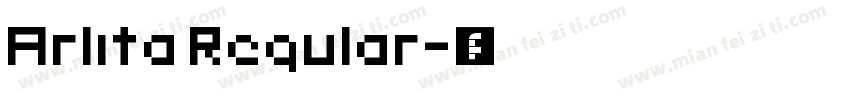 Arlita Regular字体转换